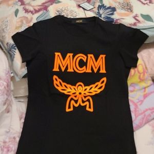 Nwt Mcm neon short sleeves